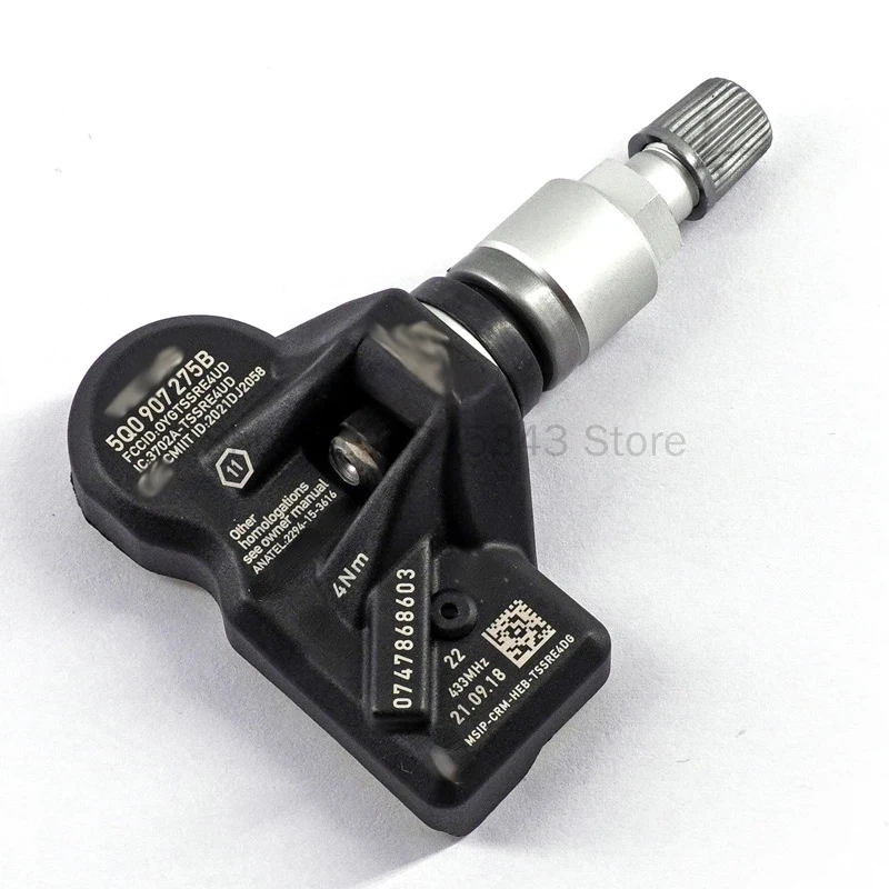 5Q0907275B is suitable for Volkswagen Audi TPMS tire pressure sensor 433MHz tire pressure monitor view 2