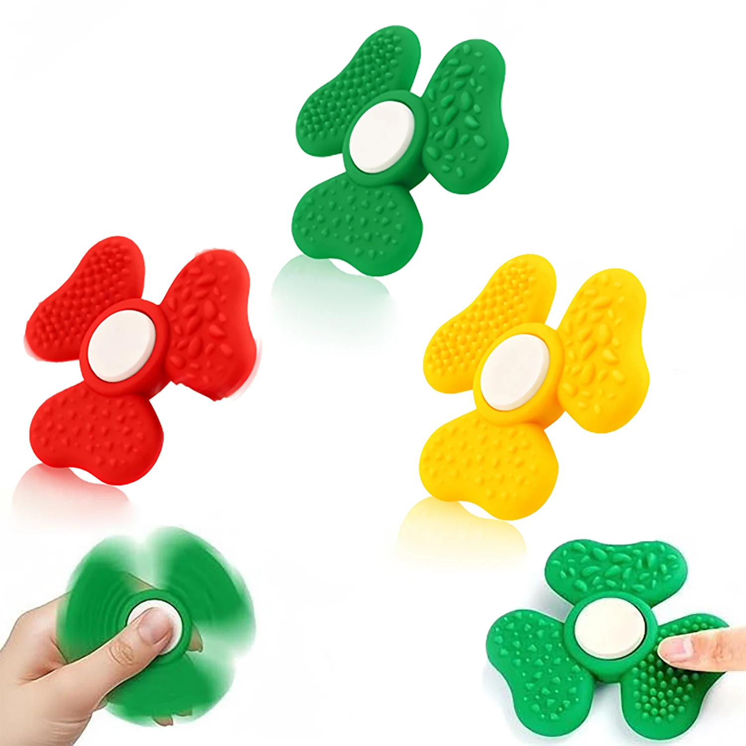 

Сенсорная игрушка-фингертоп Clover: улучшает концентрацию, снимает стресс и помогает справиться с тревогой