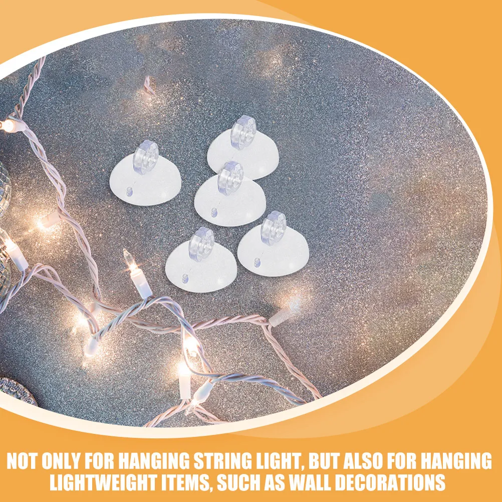 Suction Cup Hooks for Outdoor String Lights 400 Pack Heavy Duty Reusable Clips for Window Vinyl Siding