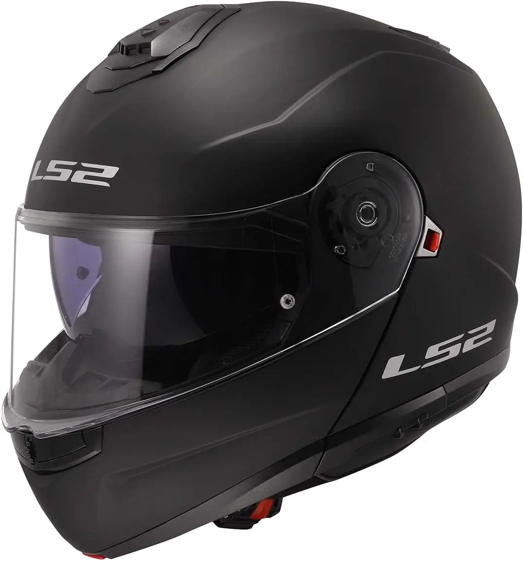 

Helmets Strobe II Modular Motorcycle Helmet W/SunShield (Matte Black - Small)