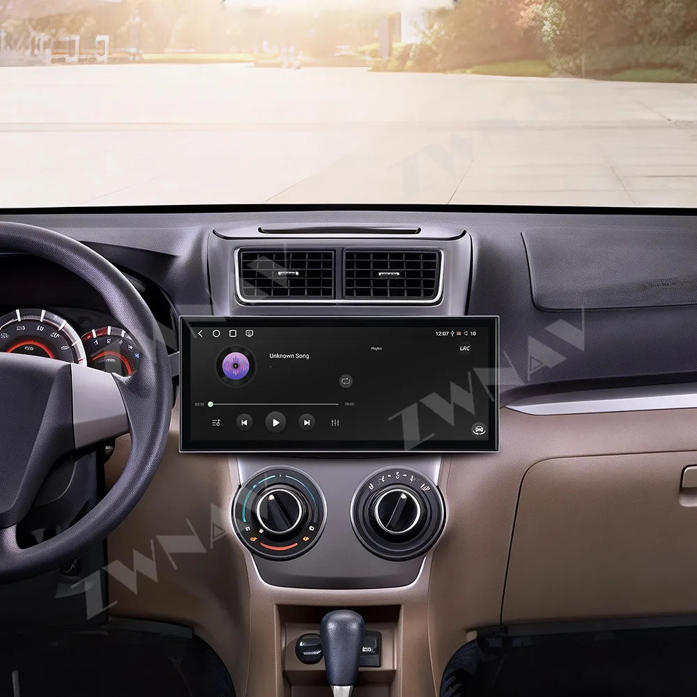 Reproductor Multimedia GPS para Auto, para Toyota Daihatsu/Avanza 2011-2019, Android 15, Unidad Principal de 15.8 Pulgadas, Accesorios Interiores para Auto, Sistema Multimedia