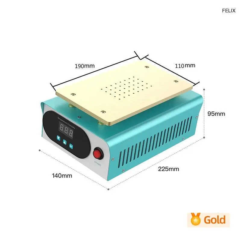 2025 948S LCD Screen Separator Built-in Pump Vacuum Screen Repair Machine Kit for Smartphone Refurbishment Tool