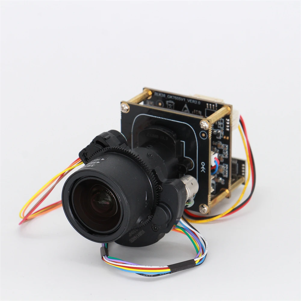 

2.0MP 30FPS 1/1.8" IMX385+GK7605V100 3.6-11mm Lens H.264/H.265 Starlight HD IP Camera Module TF Card Support SIP-K385G6-3611
