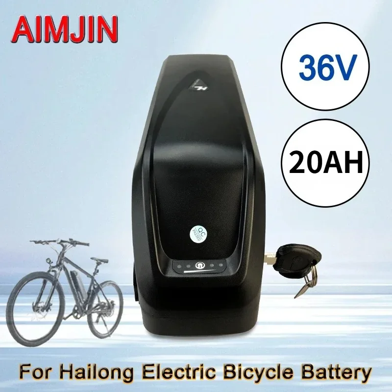 Hailong 36V 20Ah 18650 Electric Bike Batteria for 500W 750W 1000W 2000W Motor XT60/T Plug