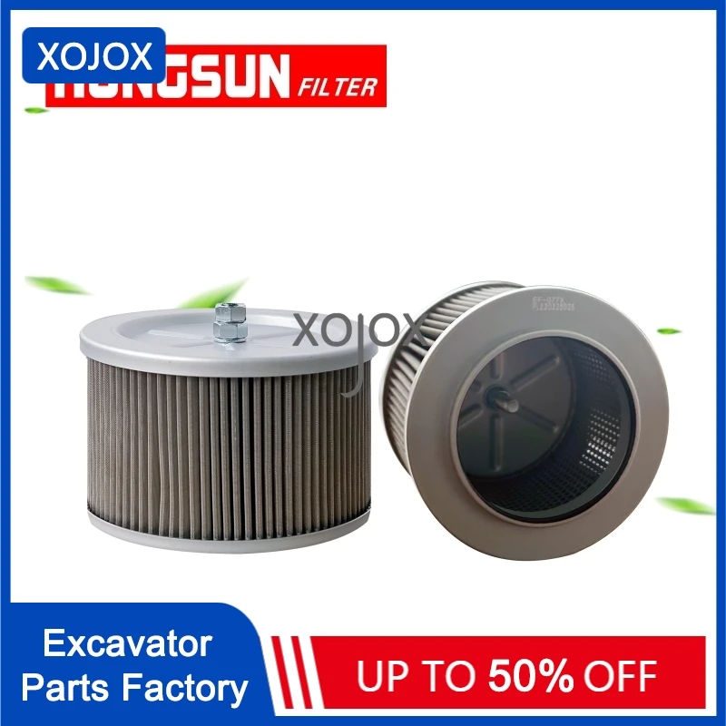 

XOJOX Hydraulic oil suction filter element 60274030 is suitable for Sany SY115 SY395 SY415 excavator EF-077X