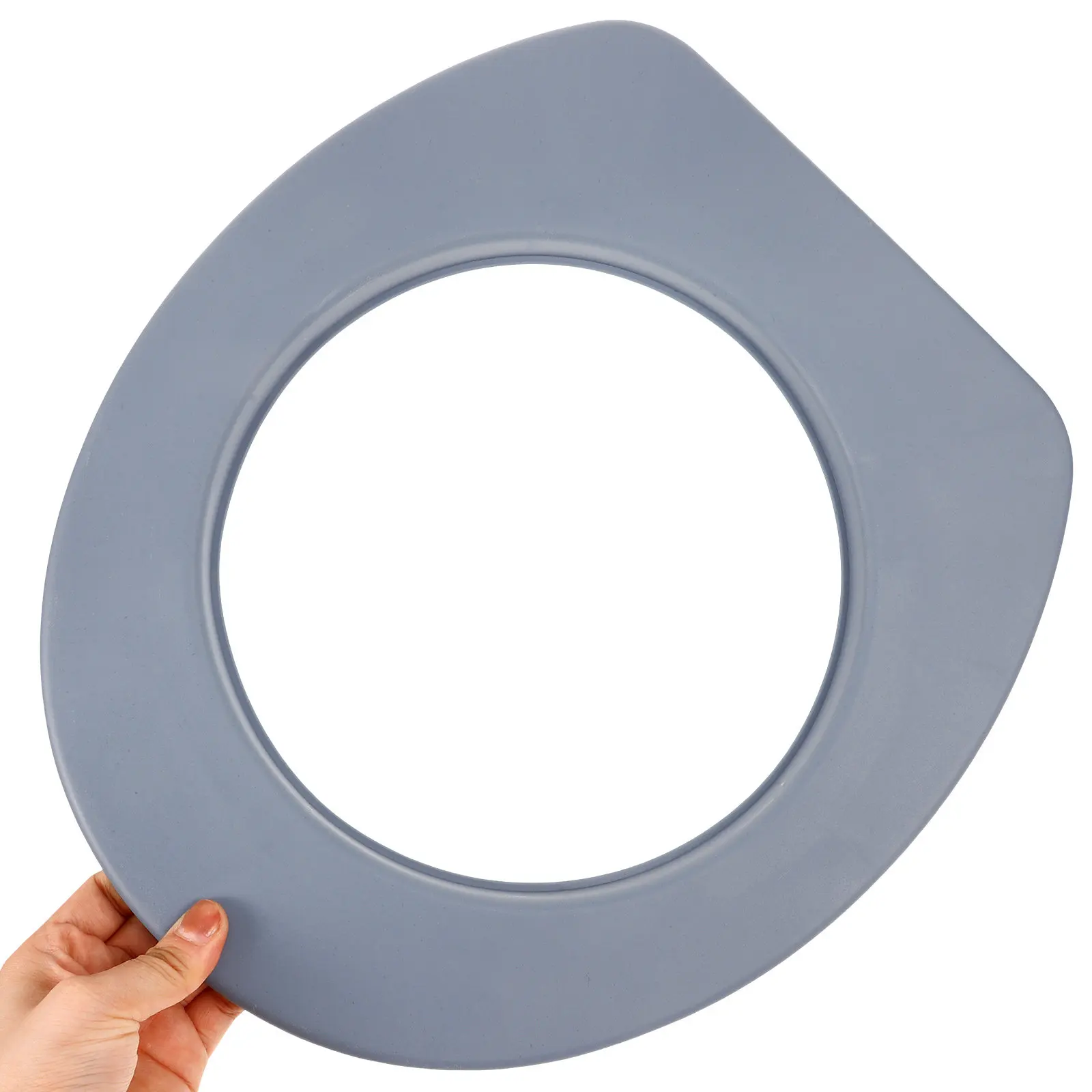 

PVC Toilet Seat Cushion Pad Washable Soft Warm Comfortable Toilet Seat Cover Mat for Bathroom Home Outdoor Travel Use