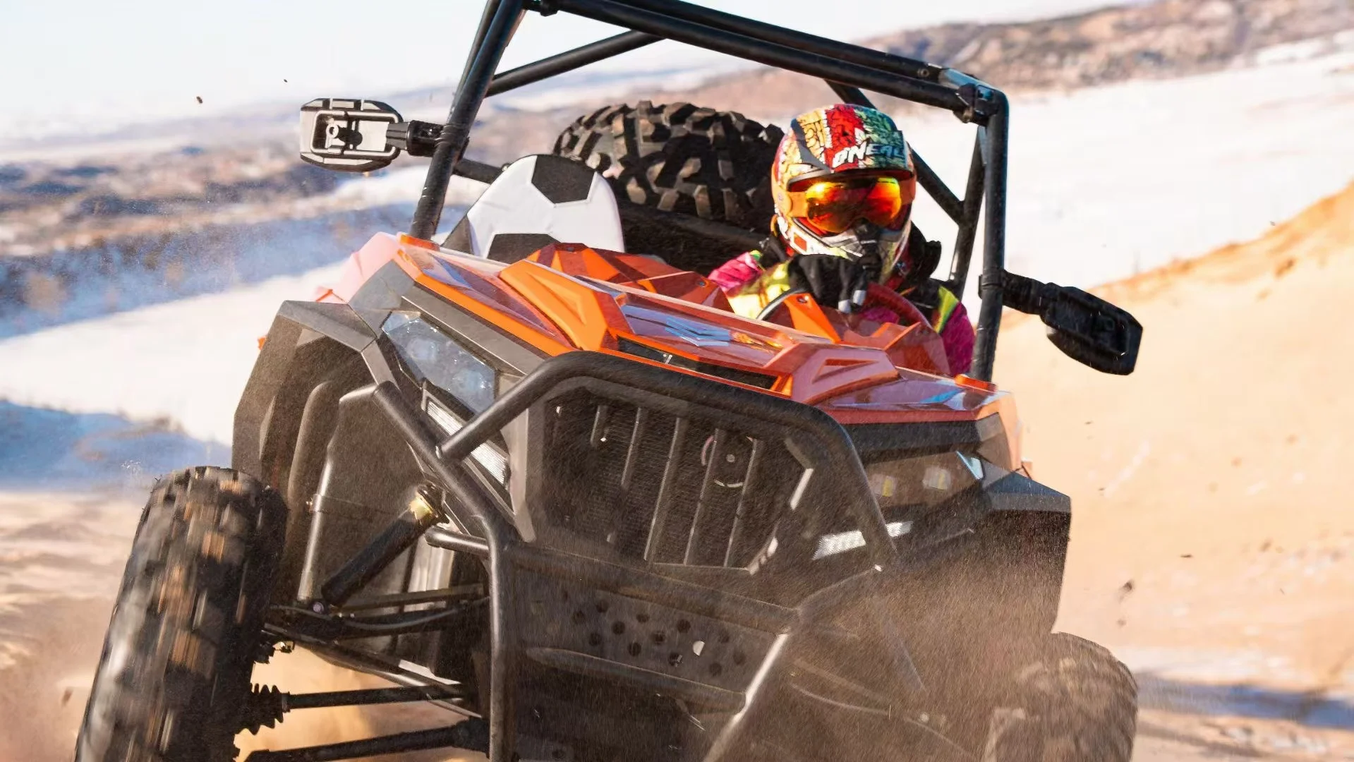 Utv cinese a due posti a fila singola in vendita Ammortizzatore idraulico a molla 4x4 Utv fuoristrada per uso domestico e aziendale