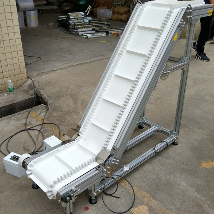 

Jiabao Professional Custom Small Incline Angle Belt Conveyor/dip Angle Conveyor Belt