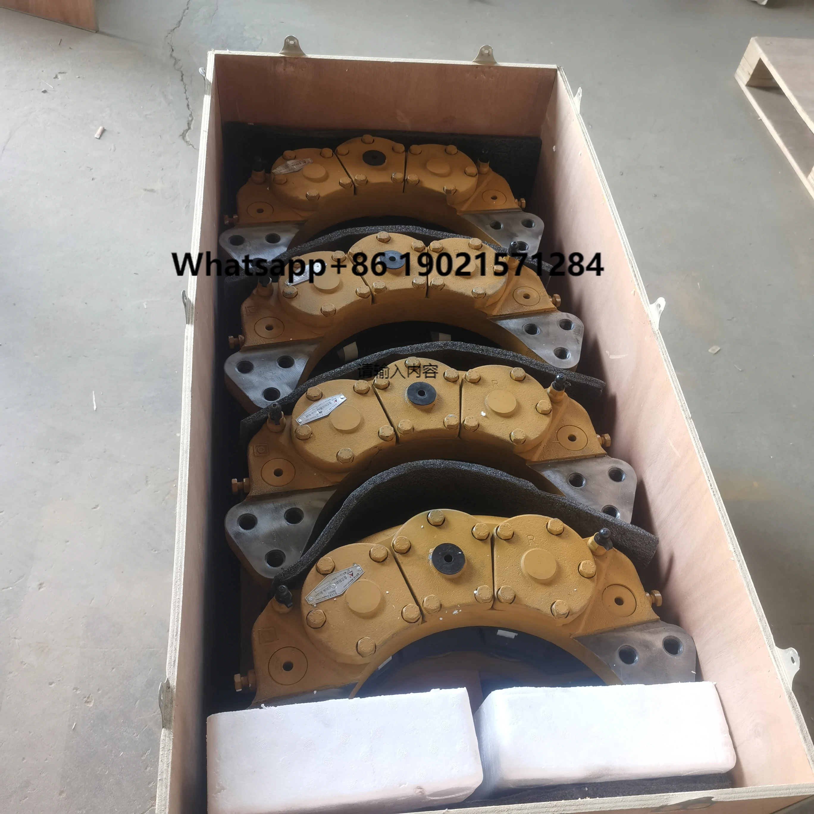

Quality Assurance Loader Brake Caliper Metal Yellow Painted Wheel Loader Brake Caliper Can Be Used For Sdlg Loader
