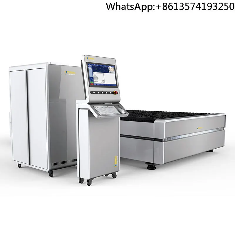 Gran oferta, equipo de maquinaria Industrial de corte láser, máquina cortadora láser de fibra, cortador láser de Metal CNC