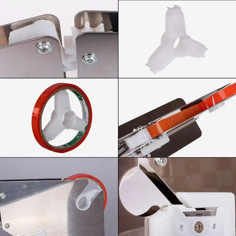 W89C Supermercado acero inoxidable Máquina sellado sellado Empaca para alimentos Packer