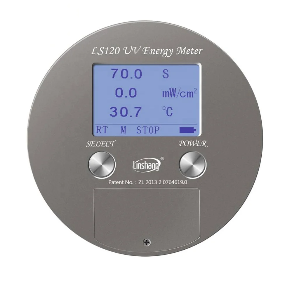 2026 LS120 UV Energy Meter Detect the UV Energy Density,  Irradiance and Temperature of UV Curing Machine