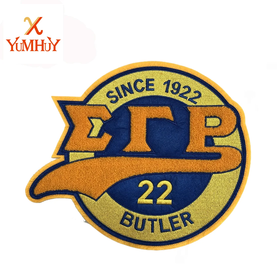 

Chenille Patches for Clothing and Handbag, Iron-on Patch, Letter "Sigma Gamma Rho" Sorority, Since 1922, 11 in