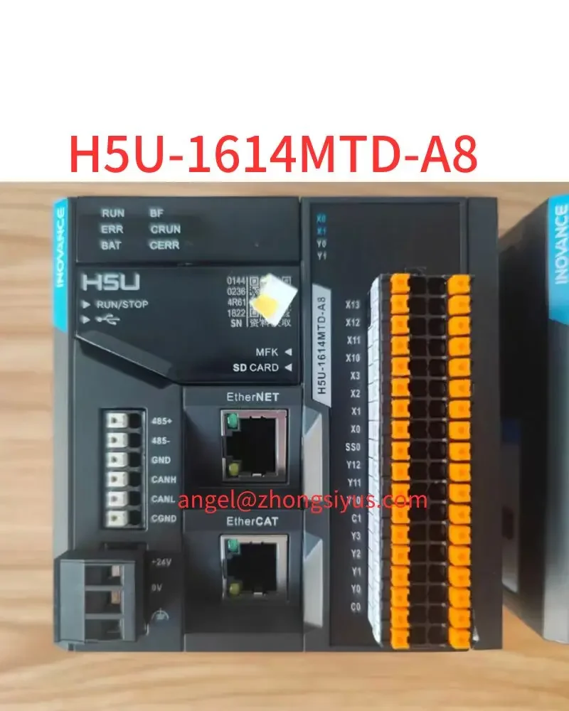 Used PLC controller, H5U-1614MTD-A8