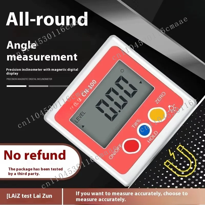 Precision Digital Angle Gauge Biaxial Digital Inclinometer Box Horizontal Inclinometer