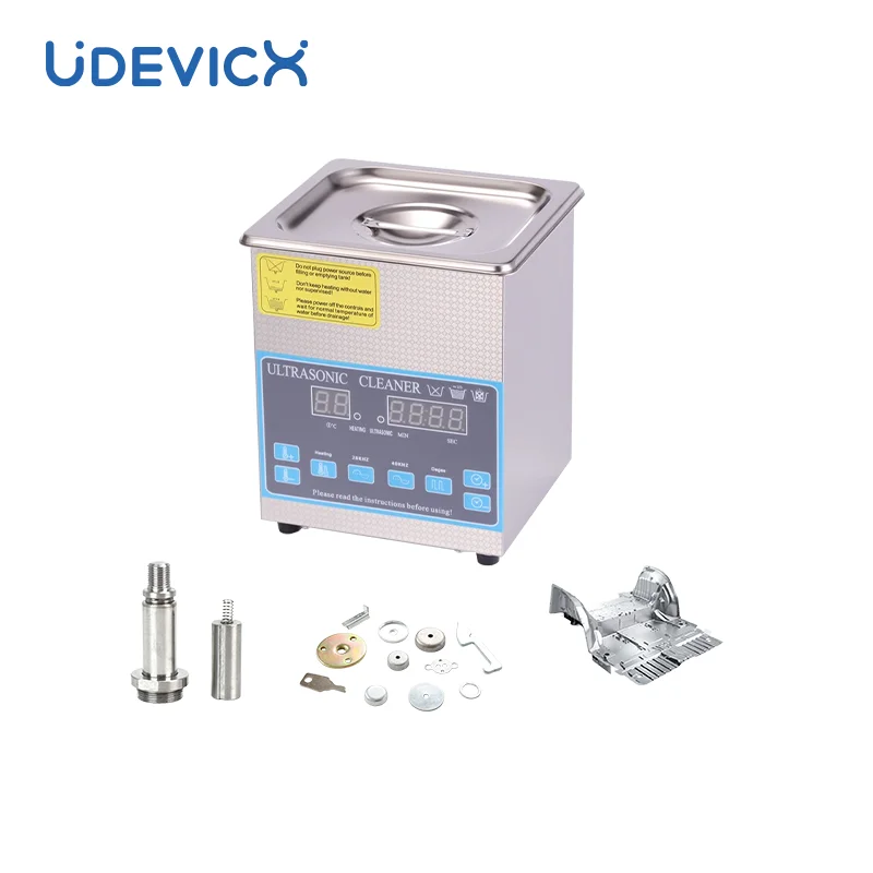 Professional Ultrasonic Lens Cleaning Machine with 0.5μm Filtration for Camera Repair, Glasses and Microscope Labs 2L-30L