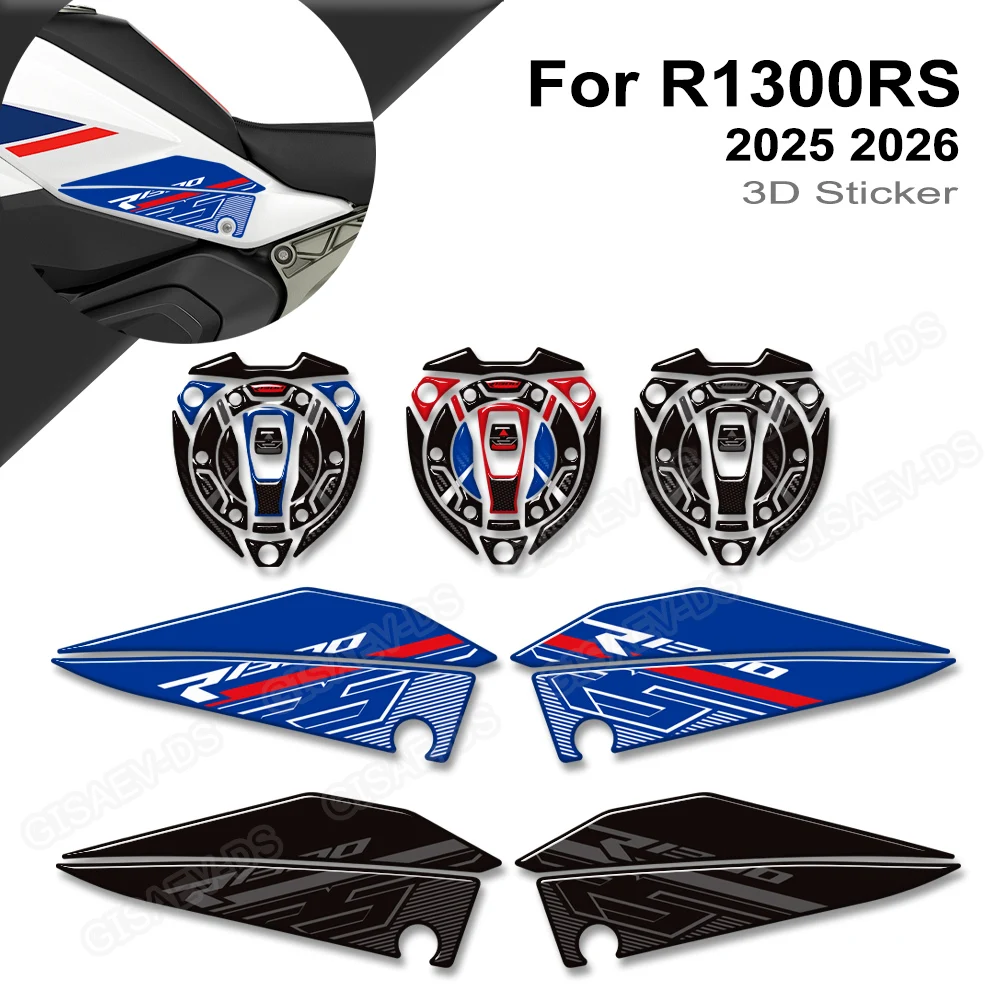 For R 1300 RS R1300 R1300RS 2025 2026 Stickers Motorcycle Accessories 3D Stickers Tank Pad Protector Decals