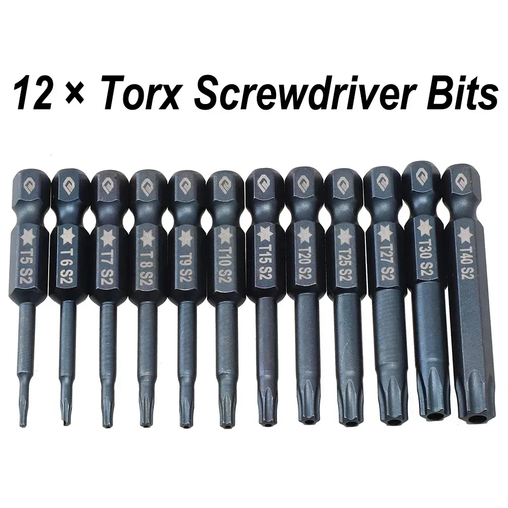 

Набор бит для отвертки Torx, 12 шт., 50 мм