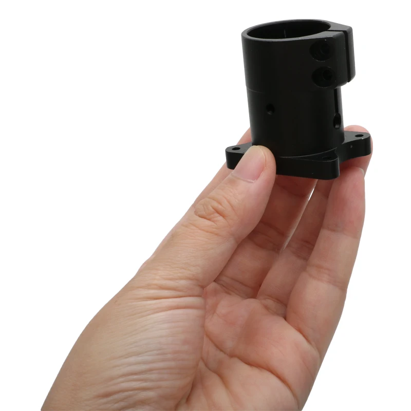 Base de fixation de train d'atterrissage pour Drone agricole UAV RC, 2 pièces, Tube de tuyau 20/25/30mm, trépied, siège fixe, connecteur de montage en alliage d'aluminium