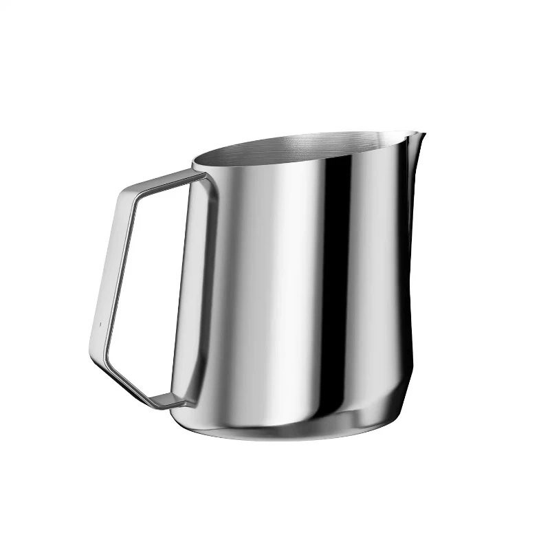 

Latte Art Jar Espresso Latte Art Cup U-shaped Cylinder Mouth Professional Milk Frothing Cup
