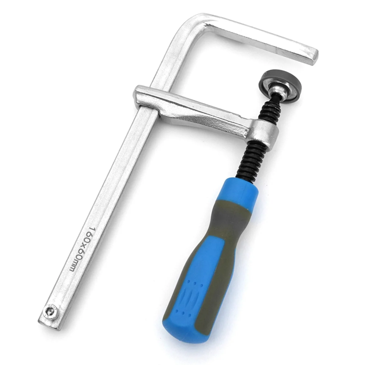 Abrazadera de cola de milano con mango de plástico para carpintería, 160x60mm, adecuada para carril, carpintería, bricolaje, fijación de ranura de escritorio