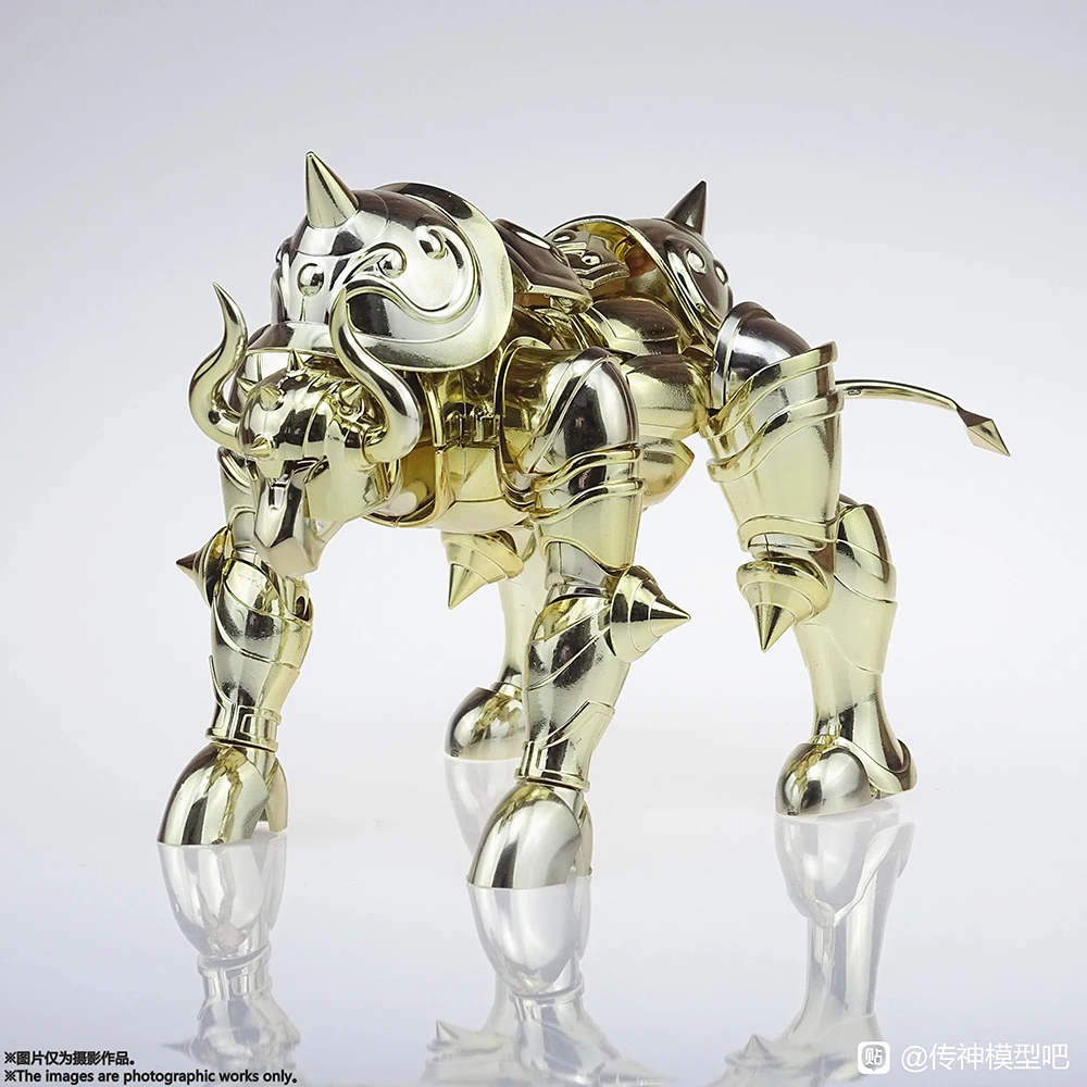 Saint Seiya Cloth Myth EX Taurus Aldebaran Object Gold Saint Knights of the Zodiac Metal Accessory Armor Toys CS Model