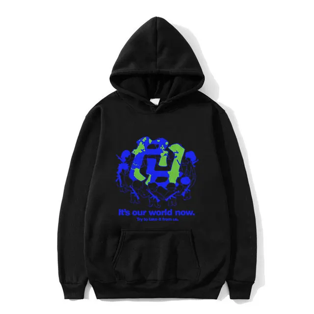 RR KanKan WoRRld Hoodie Kankan Really Rich It's Our World Now Try To Take It From Us Sweatshirt Men Women Kpop Oversized Hoodies