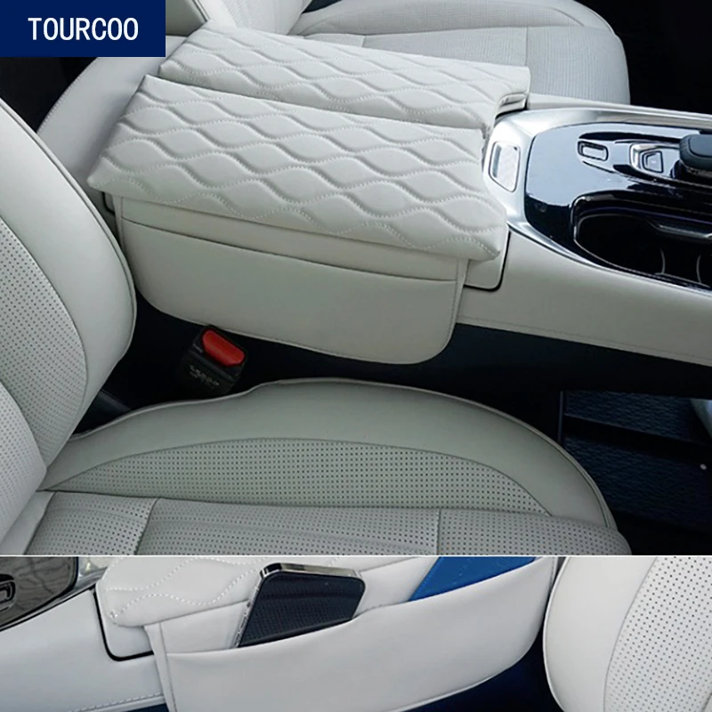 For ZEEKR 009 2022 2023 Center Console Armrest Booster Pad Interior Modified Storage Accessories