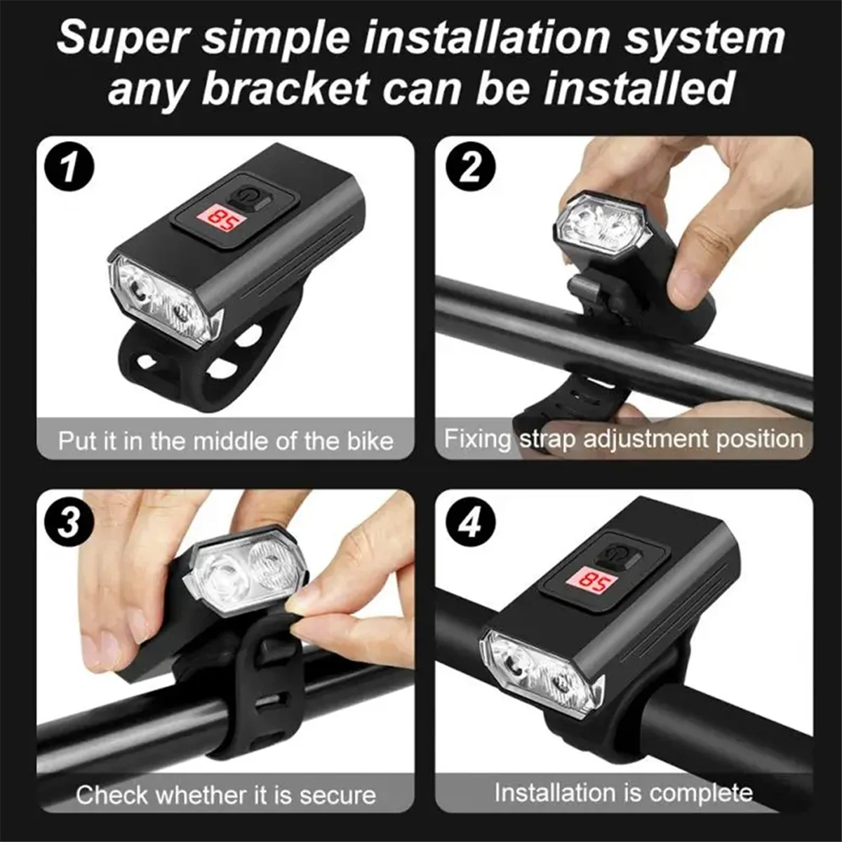 Qualität! Fahrrad Licht T6 LED 1200 Lumen USB Aufladbare Laterne Lampe MTB Rennrad Front Licht Radfahren Fahrrad Zubehör