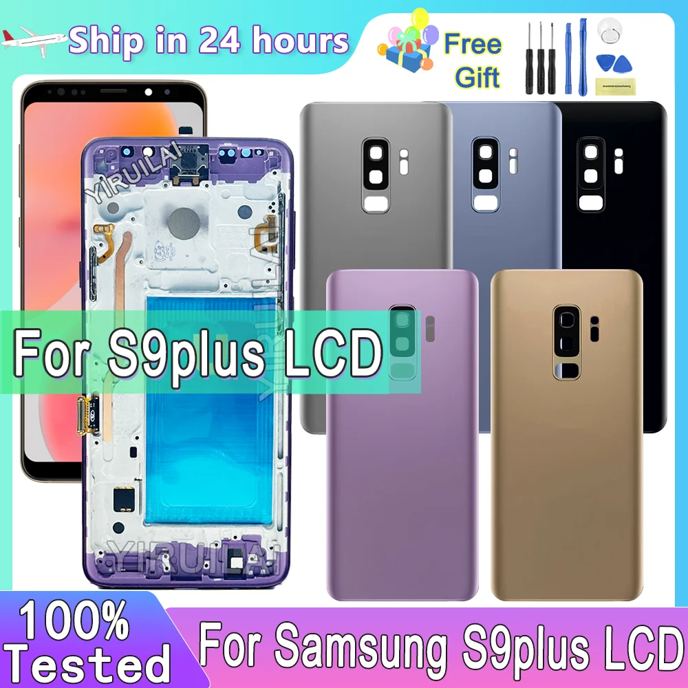 

TFT New S9 Plus LCD for Samsung S9 Plus LCD Display Touch Screen Digitizer with Frame For Samsung S9+ G965 G9650 lcd Replacement