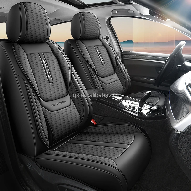 Premium Car Seat Covers All Season Breathable Fit For Fit Most 5 Seat Sedan SUV Hatchback Anti Fade Interior Accessories