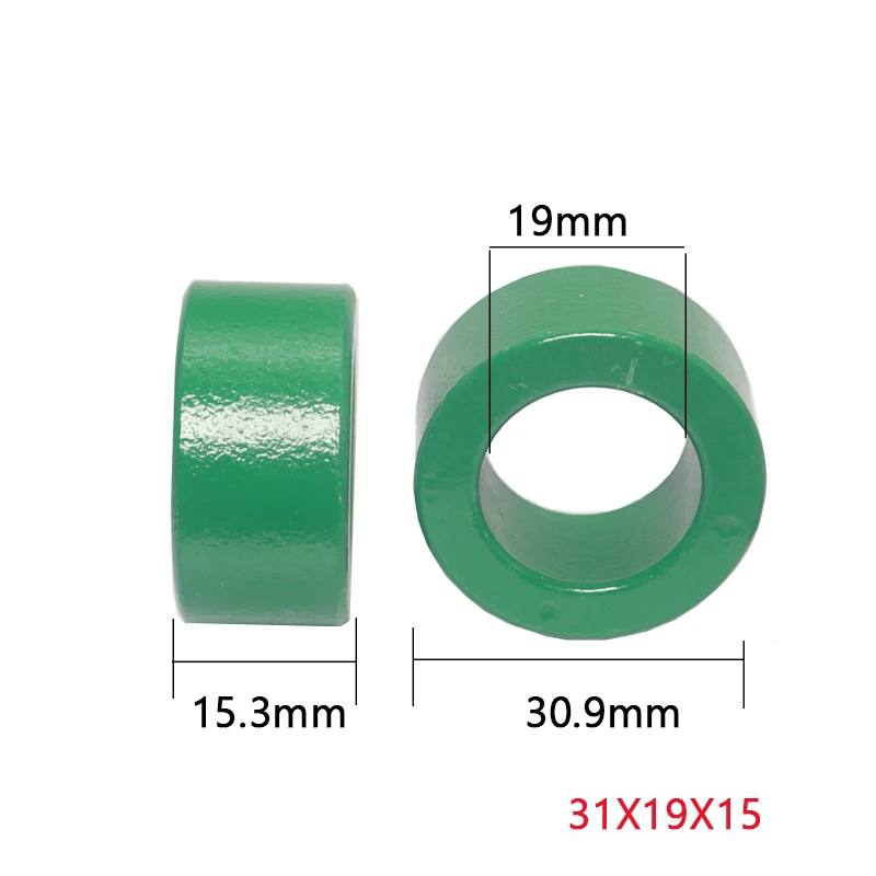 【2-1PCS】31X19X15mm  Manganese-zinc ferrite - High-power frequency converter filtering and anti-interference inductor
