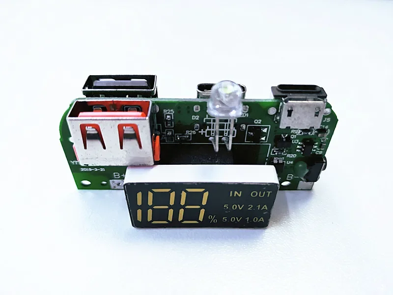 IP5306 Boost Board   Module Three Input Ports 5V   Power Bank Mainboard Circuit