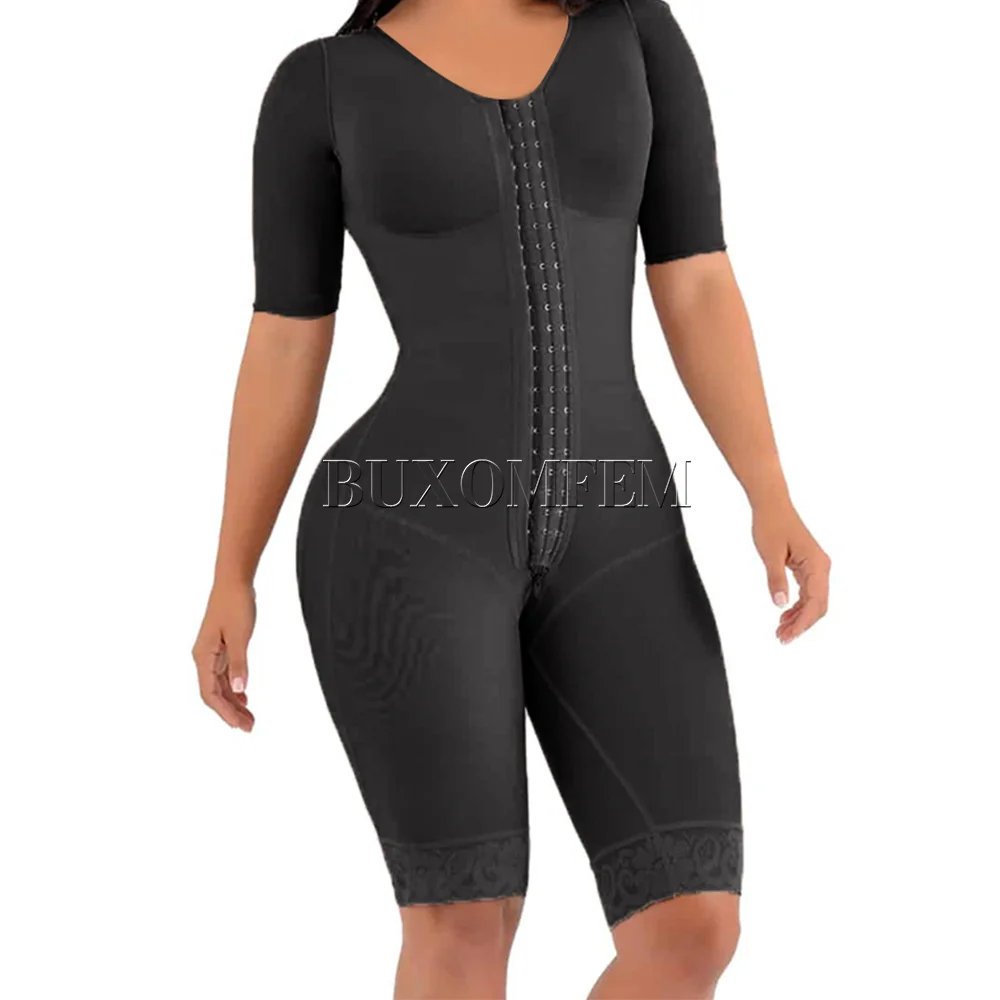 Seamless Shaped Up Tummy Control Shapewear with Bra BBL Bodysuits Invisible Front Breasted Modeling Fajas for Oversized Ladies