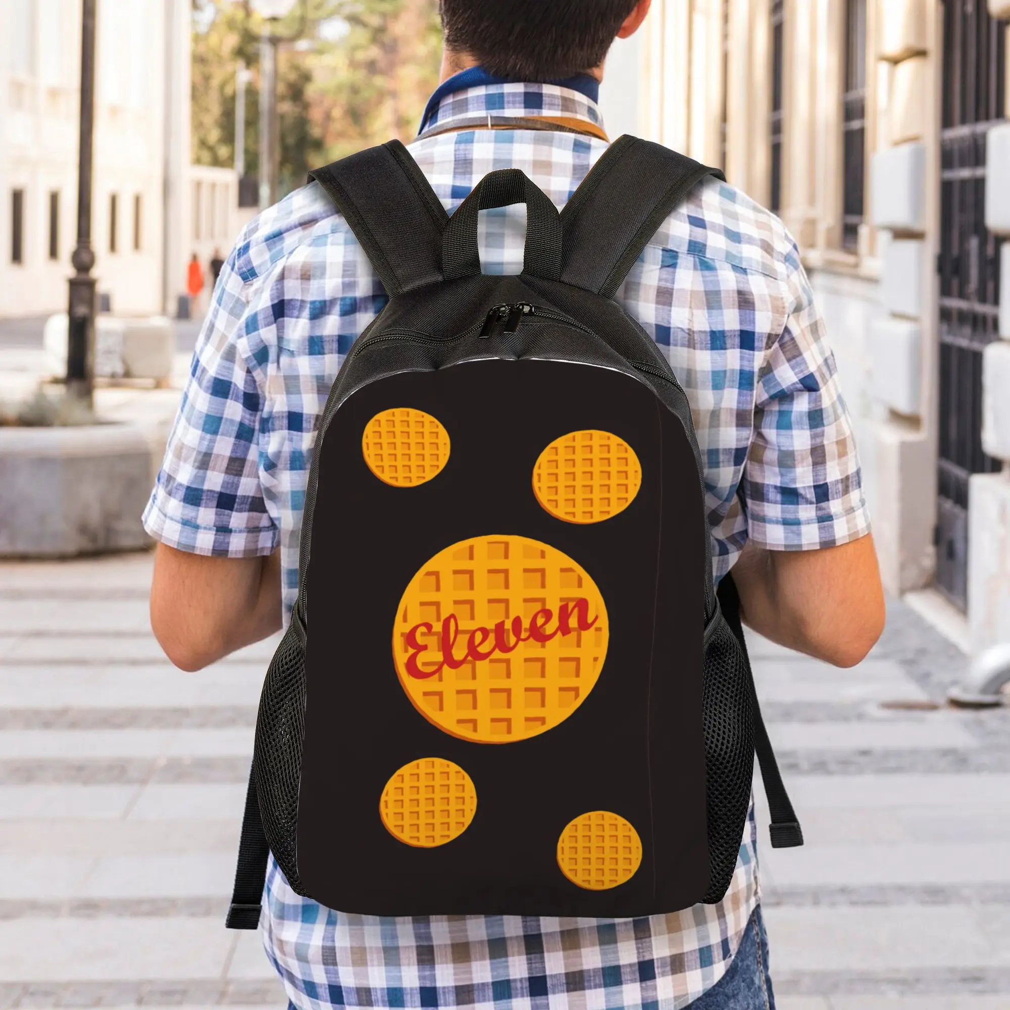 

Back to school season Eleven 11 Eggo 7 Knapsack ST Male Lady Super Quality Backpack