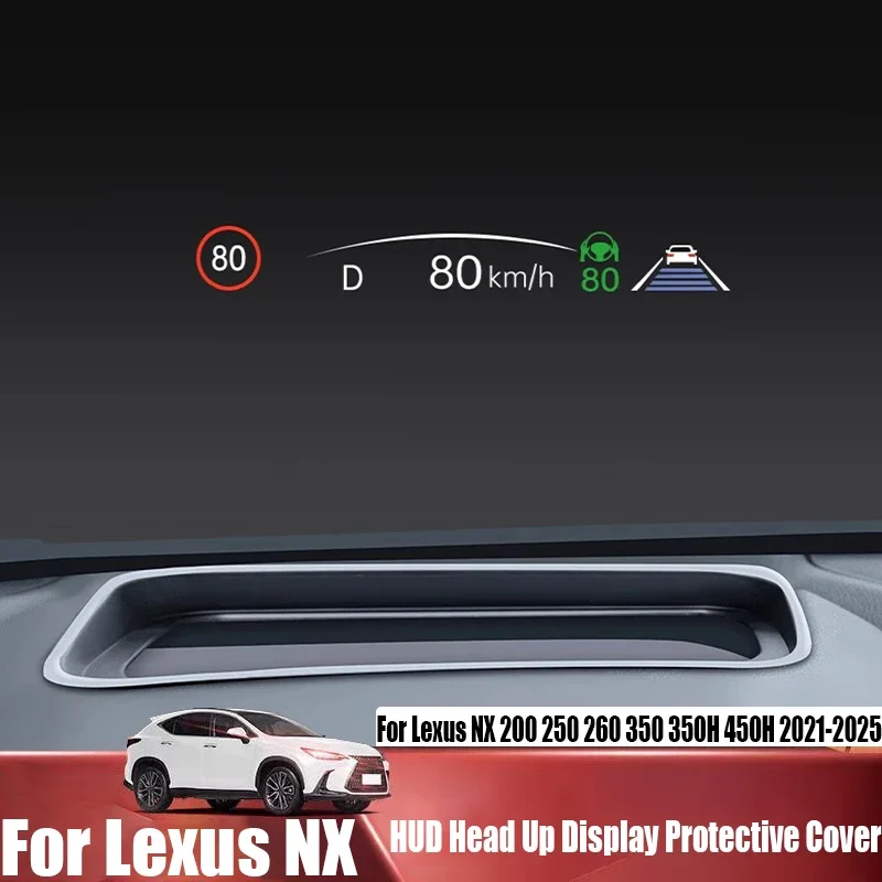 For Lexus NX 200 250 260 350 350H 450H 2022-2025 HUD Head up Display Protective Cover Automotive Interior Decoration Supplies view 2
