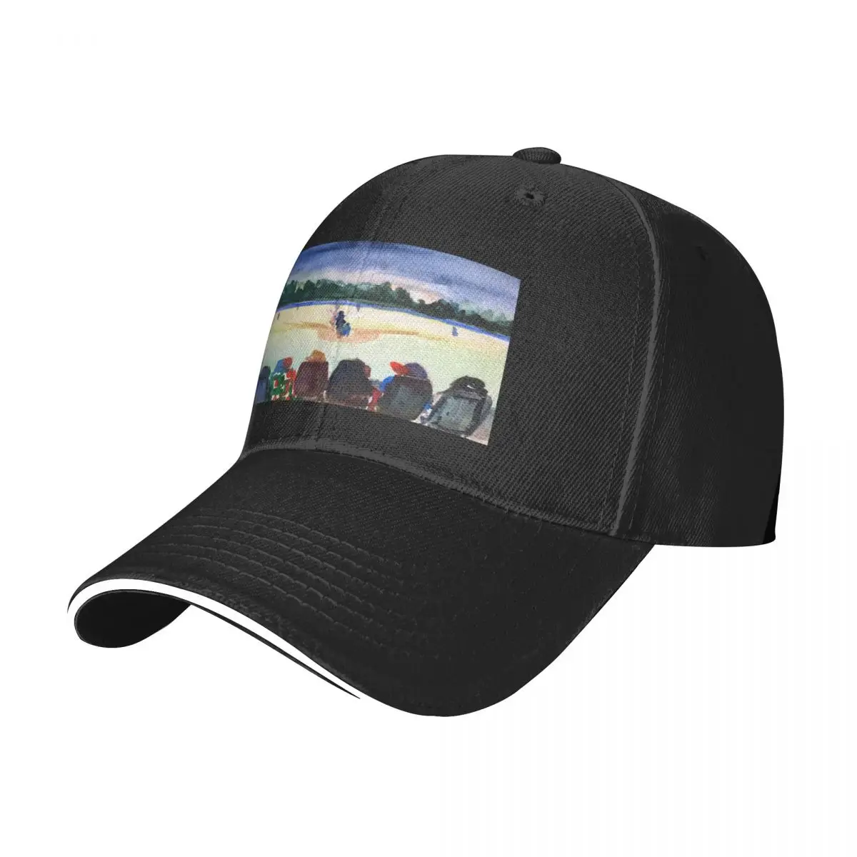 Take me out the ballgame (night) Baseball Cap beach hat foam party Hat Men Golf Wear Women's