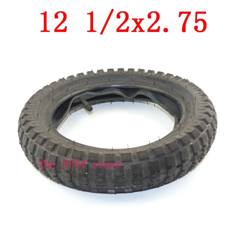 دراجة ترابية صغيرة هوائية ، أنبوب داخلي لـ MX350 ، سكوتر MX400 ، دراجة نارية 49cc ، إطار x 1.2 ، 12 1/2x2.75