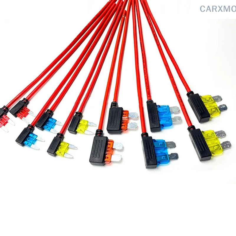 Hochwertiger Autos icherungs halter Add-a-Circuit-Adapter mit mittlerem Hahn Micro-Mini-Standard-Blade-Autos icherung mit Halter