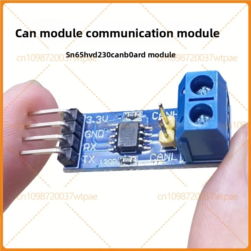 3pcs For SN65HVD230 CAN Bus Transceiver Module 3.3V 1Mbps High Speed Industrial Grade Anti-interference Communication Board