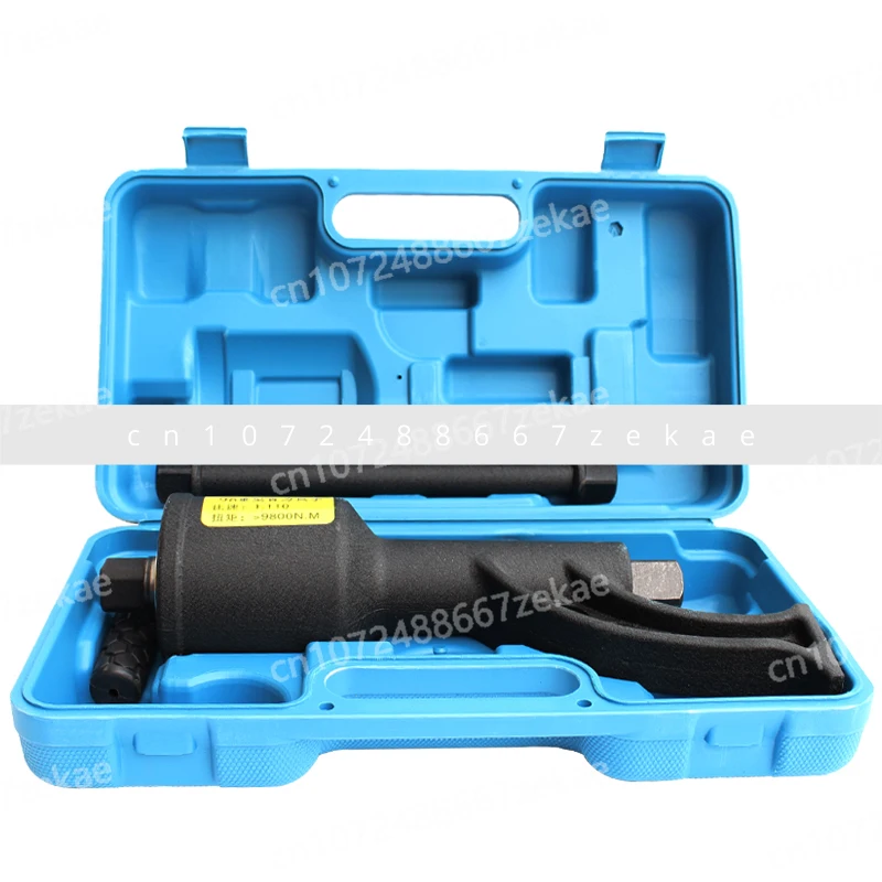 

Truck unloading tire saving wrench Heavy duty hand cranked air cannon Deceleration manual plate booster tire changer tool