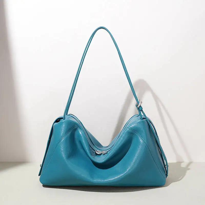 

Handheld Fashion Luxury Pillow Casual Style Underarm Shoulder Bag, Large Capacity Women's Commuting And Leisure Fashionable Genu