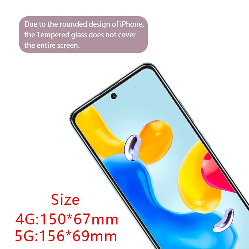 حافظة هاتف لهاتف شاومي ريدمي نوت 11s من الزجاج المقسى على ريدمينوت نوت 11s not 11 s s11 4g 5g غطاء خلفي شاومي ريمي ريدمي ريد مي #3