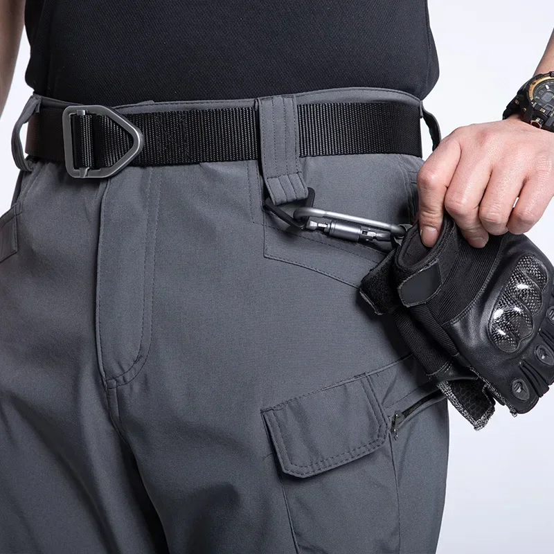 

2025 Spring Autumn Consul IX7 Tactical Elastic Multi Pocket Outdoor Work Straight Leg Training Breathable Quick Drying Pants