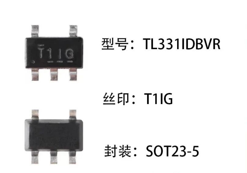 CHIP de SOT23-5 TL331IDBVR T1IG, disponible