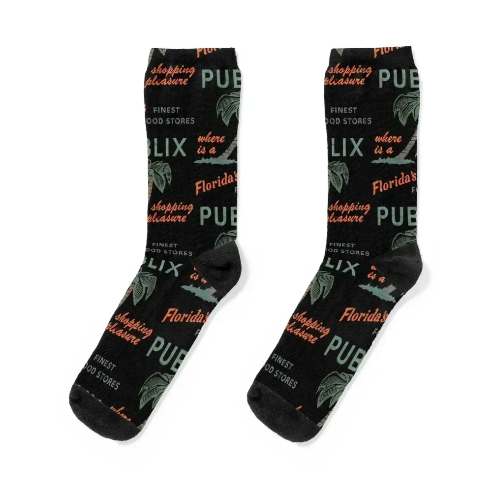 

Publix ---- Vintage Store Aesthetic Socks halloween Running Men's snow Women Socks Men's