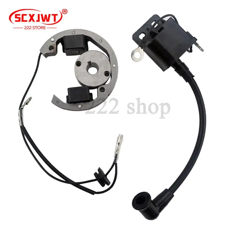 دراجة نارية ملف الإشعال المغناطيسي لفائف الجزء الثابت دولاب الموازنة عدة ل 50 SX 50cc كبار جونيور SR JR 50 2001-2008 #2