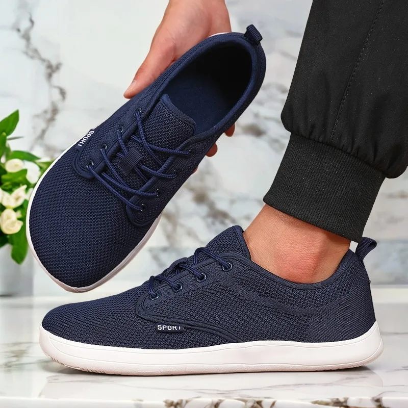 

Men's Wide Toe Box Barefoot Shoes Minimalist Breathable Comfortable Fitness Walking Shoes Women's Running Shoes Summe 2025r