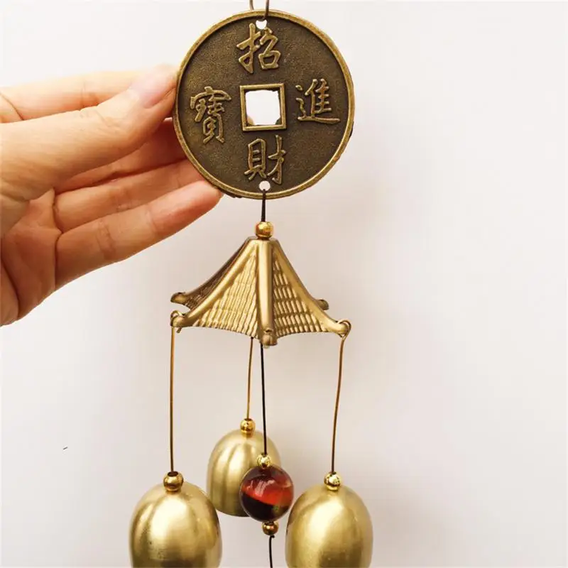 Shopkeepers Bell Wireless Doorbell for Door Opening Doorbell Wind Chimes Wooden Bells Entrance Alert Door Hanging Decoration 차임벨