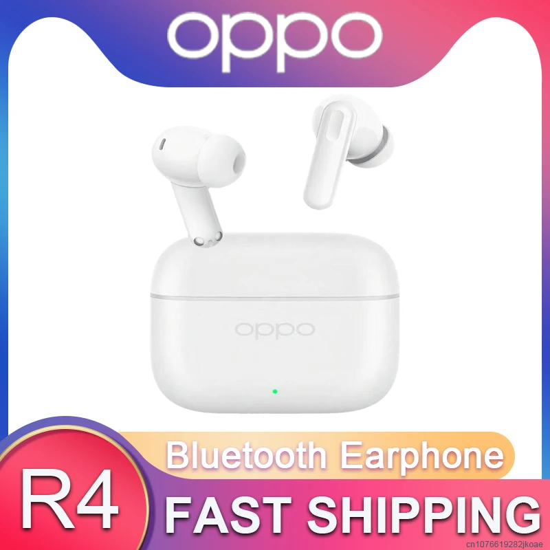 OPPO Enco R4 Earphones Wireless Bluetooth 5.4 Game Music Headphone 12.4 Dynamic Coil IP55 Waterproof Earbuds for Xiaomi Huawei
